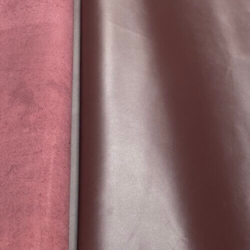 Haberdashery/shoes leather - dark bordeoux, plain, soft, 150dm2, 1,0-1,1mm - Image 3