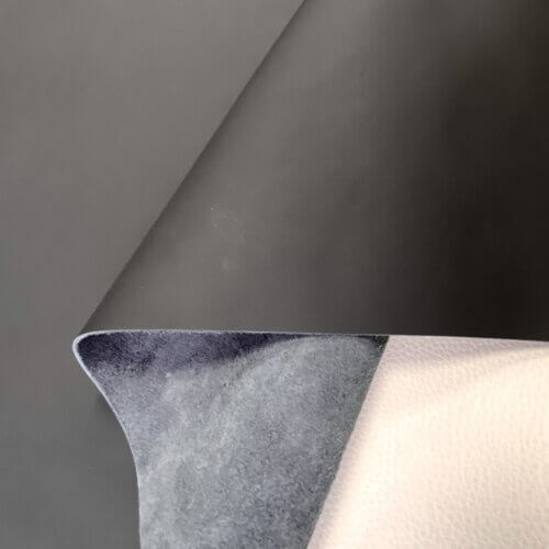 Automotive leather "Nappa" - black, high quality, perfect for steering wheels, "Pantera" - Image 4