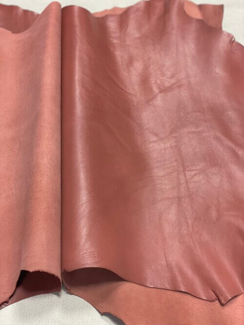 Haberdashery/clothes leather -light brown, soft, natural surface, 0,8mm, 27/28dm2 - Image 4