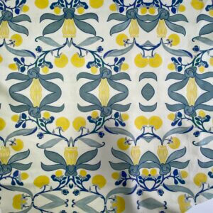 Galanterinė/drabužinė oda - marga, dekoruota, minkšta, 0,7mm, 70x60cm