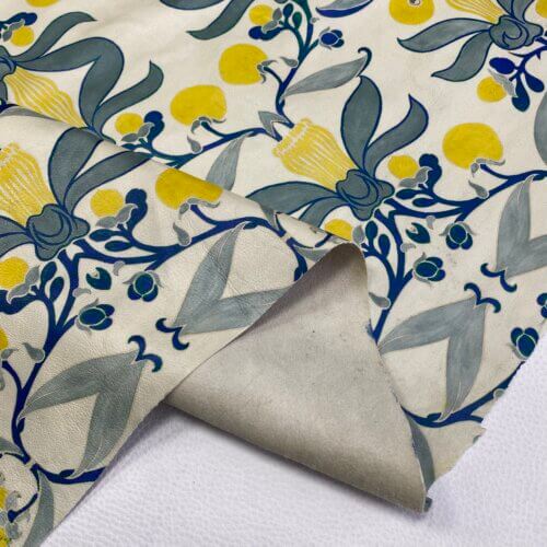 Haberdashery/clothes leather - decorated, soft, 0,7mm, 70x60cm - Image 4