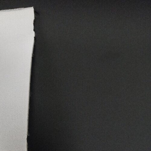 Material for car seat with foam – Black with small texture - Image 2