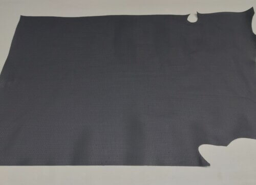 Automotive Mercedes AMG leather - black, matted, perforation C5, 1,3mm, 115x75cm - Image 4