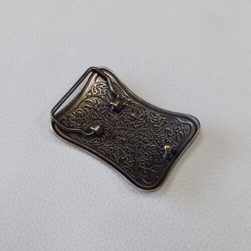 Belt buckle - Italy, 40mm, brass - Image 2