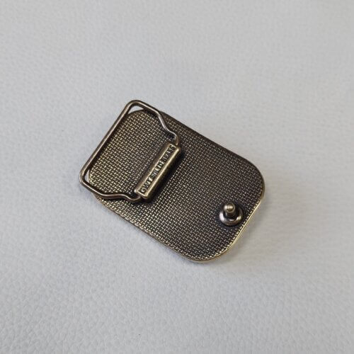 Belt buckle - Italy, 40mm, brass - Image 2