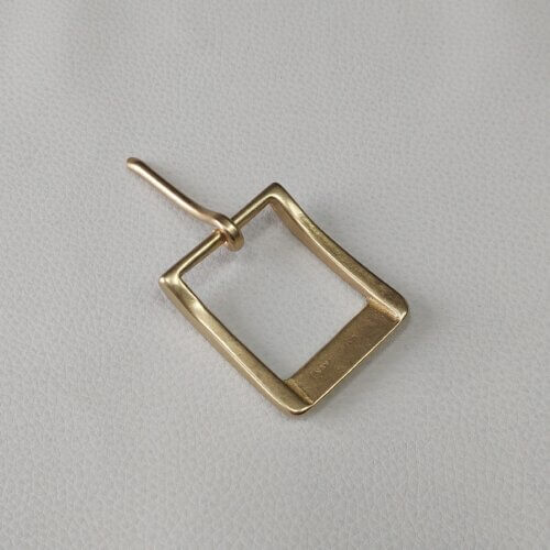 Belt buckle - Italy, 40mm, brass - Image 3