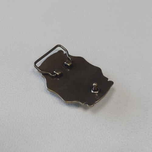 Belt buckle - Italy, 40mm, brass - Image 2