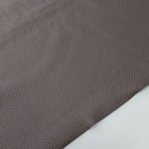 Haberdashery/upholstery leather – Brown, textured, soft, 1,6mm - Image 3