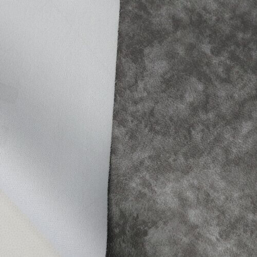 Artificial leather "Vintage" - Gray with shades, 1,1mm - Image 3