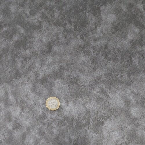 Artificial leather "Vintage" - Gray with shades, 1,1mm - Image 2