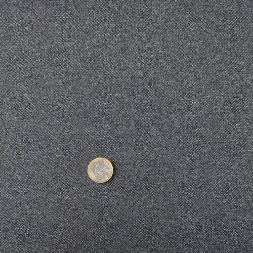 Material for car seat with foam – dark gray with small texture - Image 2