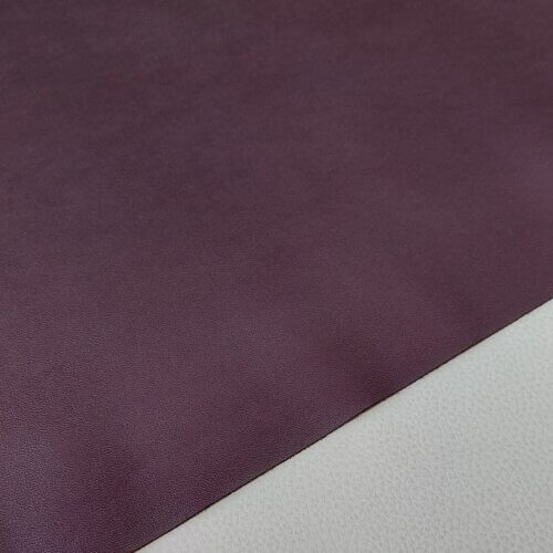 Galanterinė/avalyninė oda - Tamsiai violetinė/burgundy, minkšta, smulki faktūra, 1,3mm, 111dm2 - Image 3
