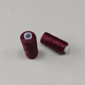 Vaškiniai siūlai - Tamsiai bordo, 0,8mm, 50m