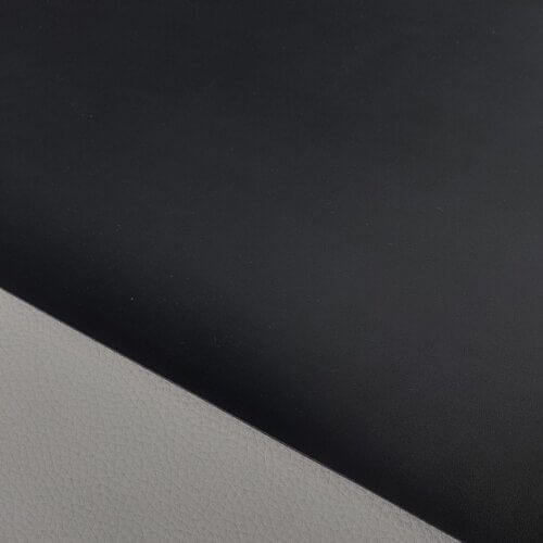 Haberdashery/upholstery leather – Black, smooth, medium rigid, 1,2-1,4mm, 105x100cm - Image 3