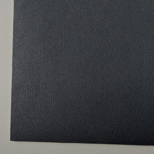 Artificial leather with 5mm foam – Black with texture - Image 3