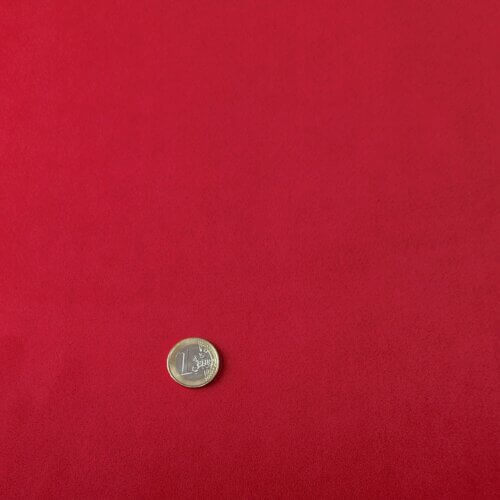 Mikropluošto medžiaga "Dinamica" - Karmin Rot/Raudona, 0,9mm - Image 3