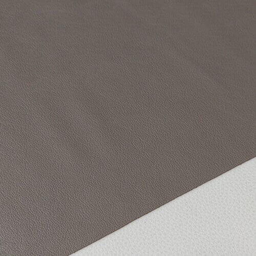 Automobilinė oda - Pilka, smulki faktūra, minkšta, 1,2mm, 120x83cm - Image 3