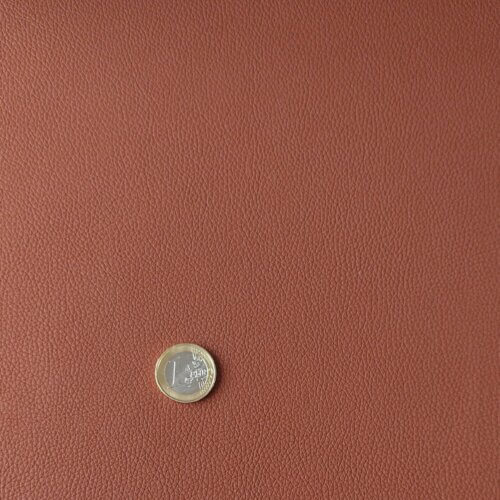 Artificial leather  – Brown, Medium texture, 1,0mm - Image 3
