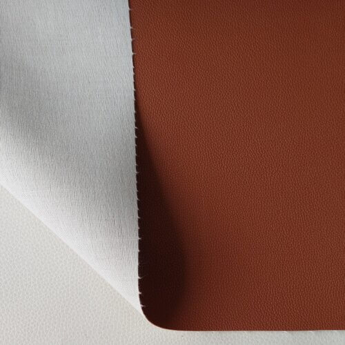 Artificial leather  – Brown, Medium texture, 1,0mm - Image 4