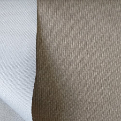 Dirbtinė oda laivams - Tamsi smėlio, su raštu, 1,1mm - Image 4
