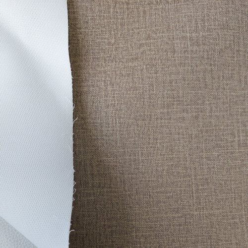 Dirbtinė oda laivams - Ruda, su raštu, 1,1mm - Image 4