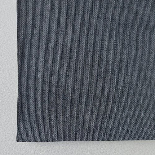 Dirbtinė oda laivams - Tamsiai pilka, su raštu, 1,1mm - Image 3
