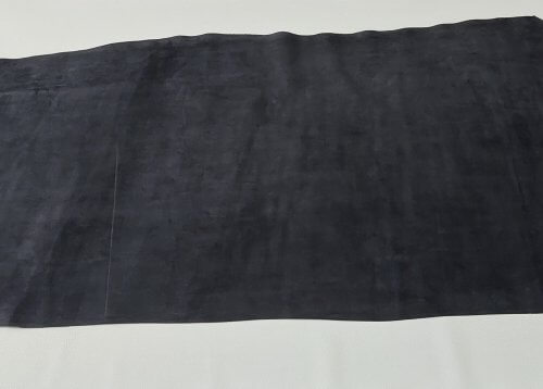 Haberdashery leather - Black, velour, medium soft, 1,8-2,0mm, 135x66cm - Image 4