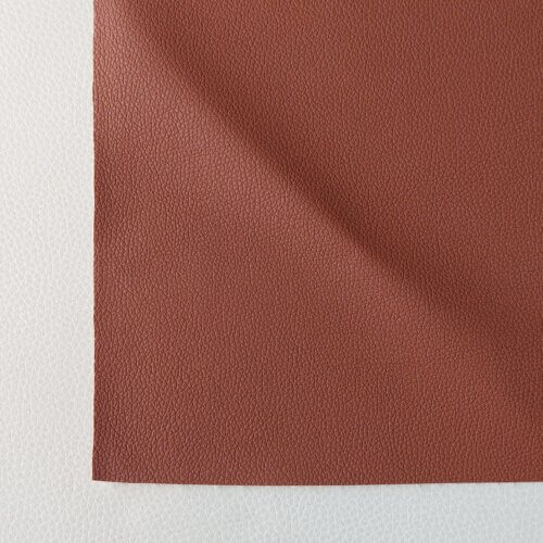Dirbtinė oda - Ruda, faktūrinė, 1mm - Image 2