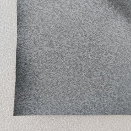 Dirbtinė automobilinė oda - Šviesiai pilka, smulkios faktūros, 1,1mm - Image 3