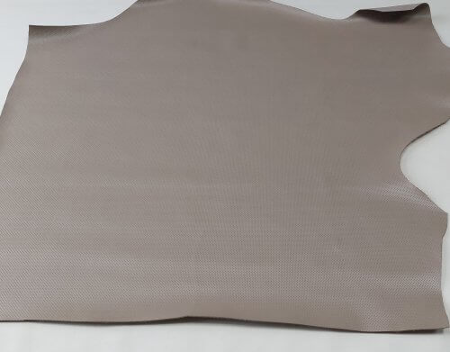 Natūrali oda - Cappuccino spalva, perforuota MK3, vidut. kietumo, 1,6-1,7mm, 90x90cm - Image 4
