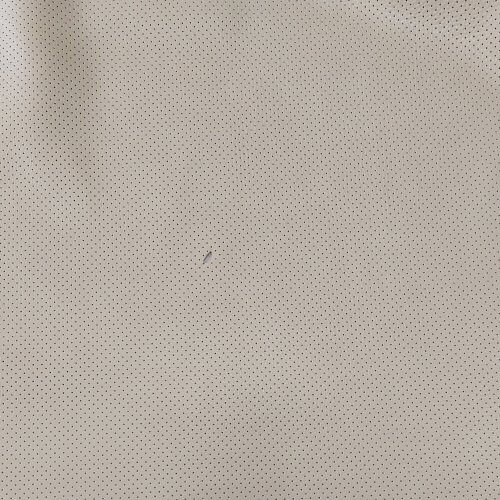 Natūrali oda - Beige spalva, perforuota MK3, minkšta, blizgi 1,2mm, 240x90cm, smulkūs defektai! - Image 4