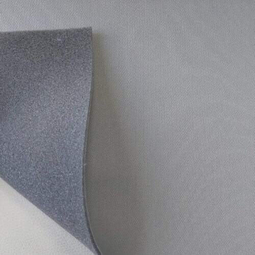 Headliner fabric with foam, Light gray, big texture - Image 4
