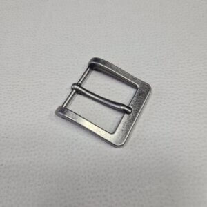 Belt buckle - Italy, 40mm, old effect, nickel color